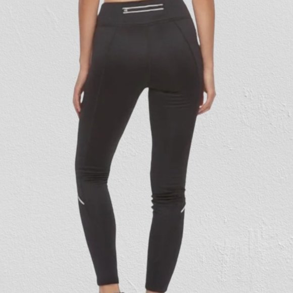 FILA Sport Black Fleece Lined Leggings  (2)  4315  NWT - Picture 2 of 9